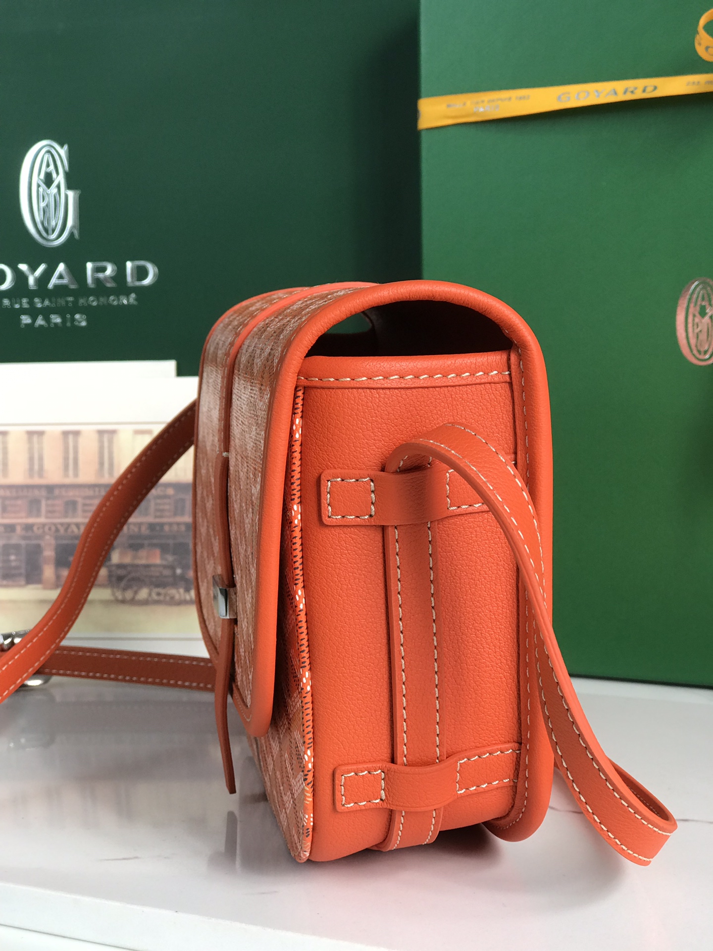 Belvedere MM Shoulder Bag In Orange